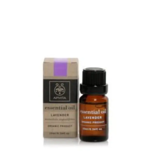 Apivita Essential Oil Lavender Αιθέριο Έλαιο Λεβάντα, 10ml