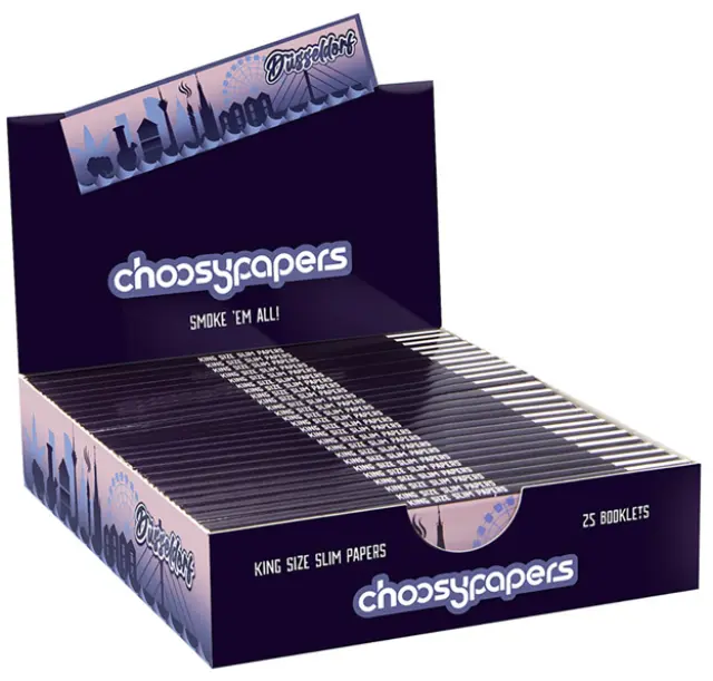 Choosypapers Χαρτάκια King Size Slim 32φ. - Dusseldorf 2
