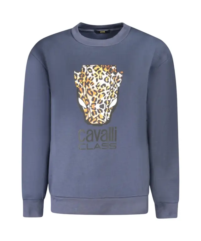 Cavalli Class - Γυναικεία Φούτερ Μπλούζα QXT67YCF062-04926 Μπλε