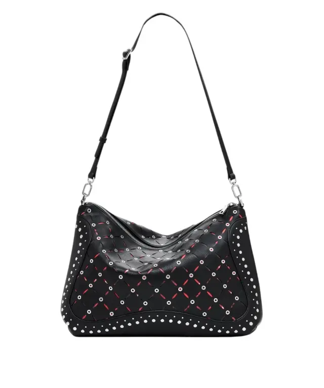 Desigual - Γυναικεία Τσάντα 'Ωμου Yankee Leiria Mini 25WAXP37-2000 Μαύρο 3