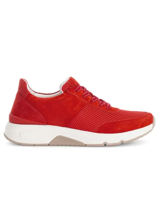Gabor Sneakers Γυναικείο δέρμα Nubuck/ύφασμα Κόκκινο GAB/86897 48-CHILI 3