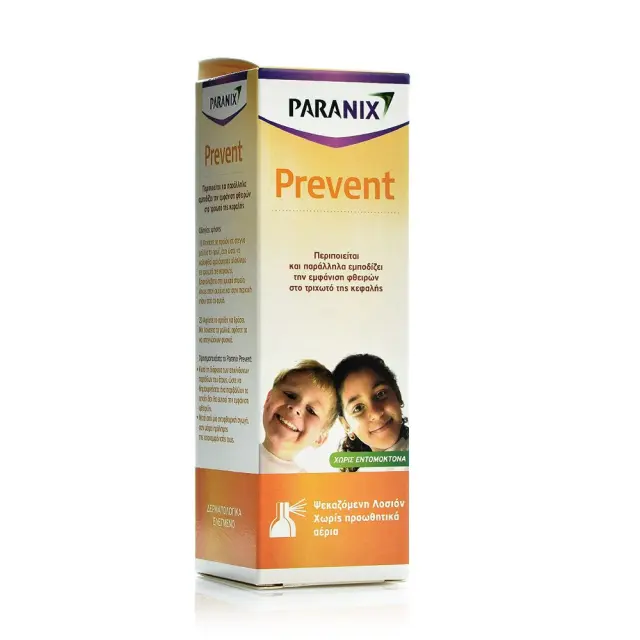 Paranix Prevent Spray 100ml (Ψεκαζόμενη Λοσιόν Πρόληψης Κατά των Φθειρών) 2