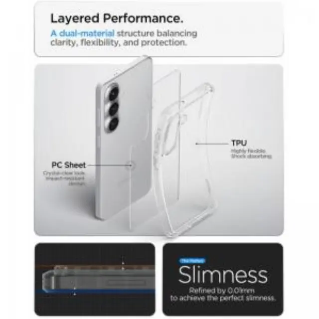 Θήκη TPU & PC Spigen Samsung Galaxy S26 Plus 5G Ultra Hybrid Διάφανο N70729 3