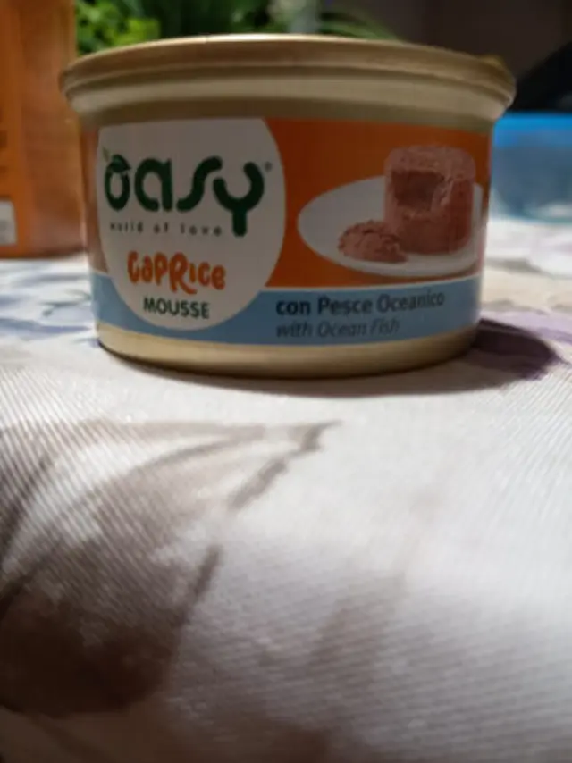 Oasy Grain Free Cat Adult Mousse Ψάρια Ωκεανού 85gr Μονόχρωμο