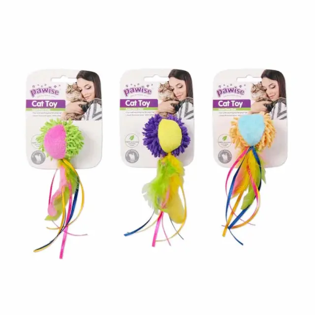 Pawise Παιχνίδι Γάτας Meowmeow Life Ball with Tail 20x0x11cm Μονόχρωμο