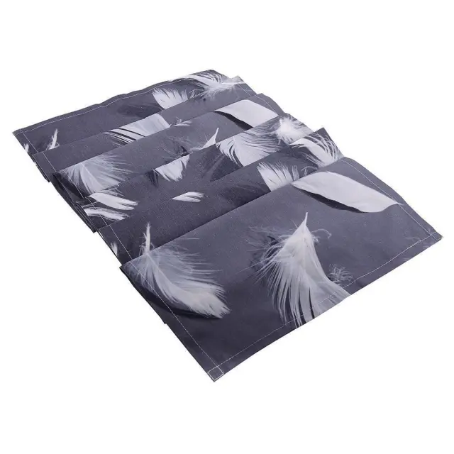 Runner 40x180cm Γκρι Πούπουλα Espiel HEM206