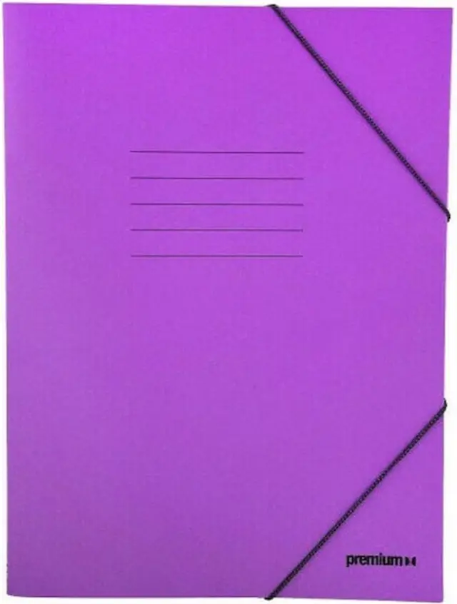 A&G Φάκελος Λάστιχο Πρεσπάν Λιλά Απλό 25Χ35cm/ 012810 (A & G)