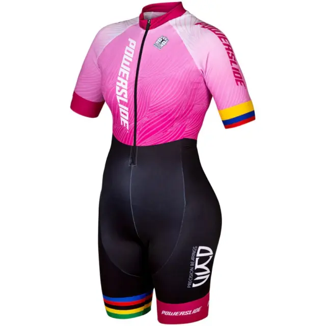 Powerslide Gaby Rueda Racing Suit Xsmall Μαύρο-Ροζ - XSmall