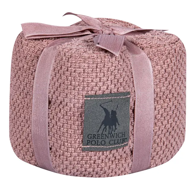 Σετ 4Τ Λαβέτες 30x30 Σε Καλαθάκι Essential Greenwich Polo Club 4144 Nude 100% βαμβακερό 2