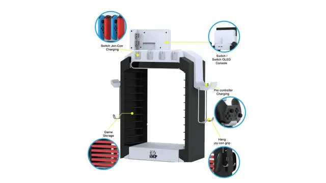 Imp Tech Βάση Κονσόλας-Ακουστικών-Παιχνιδιών Switch/Switch OLED (BATCH120123) 2
