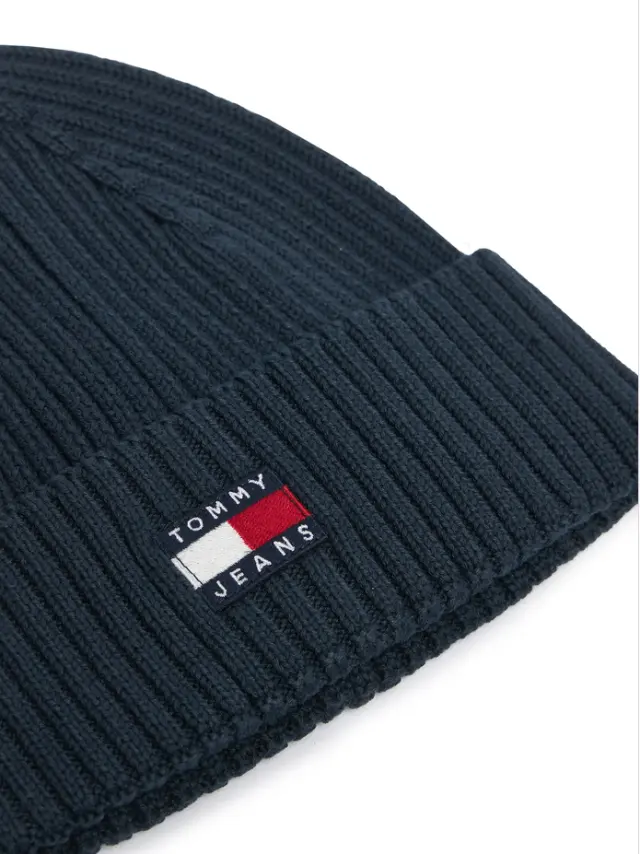 Ανδρικός Σκούφος Tommy Hilfiger AM0AM13669-C1G Μπλε Μπλε - One Size 2