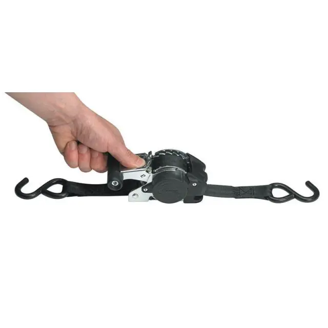 Master Lock 3238EURDAT - Σετ 2 ιμάντων με ανασυρόμενη καστάνια & γάντζο S 3