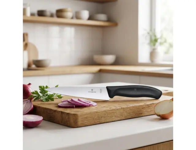 Μαχαίρι σεφ Victorinox Swiss Classic με μήκος λεπίδας 15cm - Black6.8003.15B