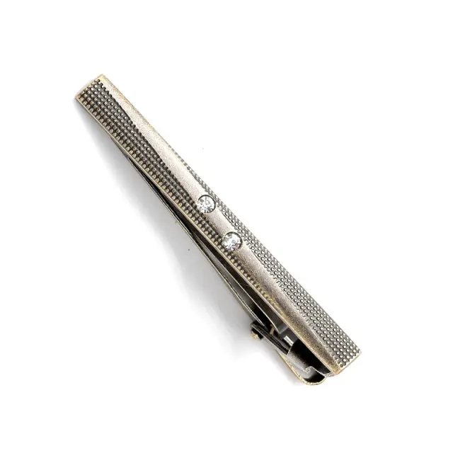 Ασημί Κλιπ Γραβάτας 5 cm – LGD-TC/ANTIQUE/35 2