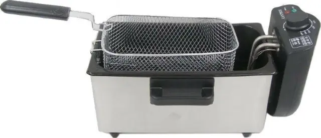 Sokany WJ-800 Φριτέζα Λαδιού με Αποσπώμενο Κάδο 3lt Ασημί 2