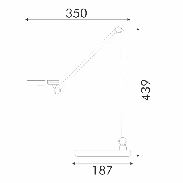 ΦΩΤΙΣΤΙΚΟ ΓΡΑΦΕΙΟΥ ΜΑΥΡΟ ΠΛΑΣΤΙΚΟ LED SMD 9W 500LM CCT 3000K-4000K-6000K IP20 / BL1105BK 3