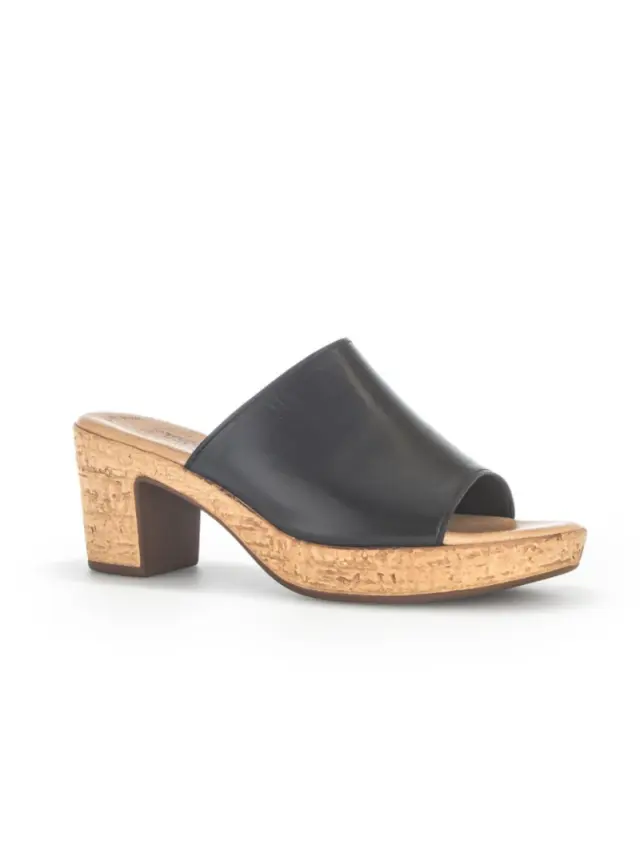 Gabor Πέδιλα Γυναικείο δέρμα Μαύρο GAB/44760 27-BLACK - 37 2