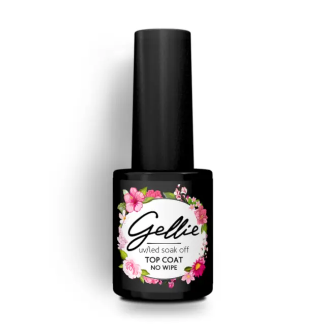 Ημιμόνιμο Gellie Top Coat No Wipe 10 ml