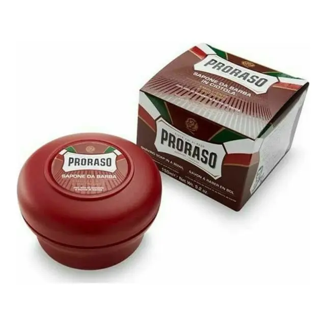 Proraso Red Σαπούνι Ξυρίσματος με Σανταλόξυλο για Ξηρές & Ευαίσθητες Επιδερμίδες 150ml