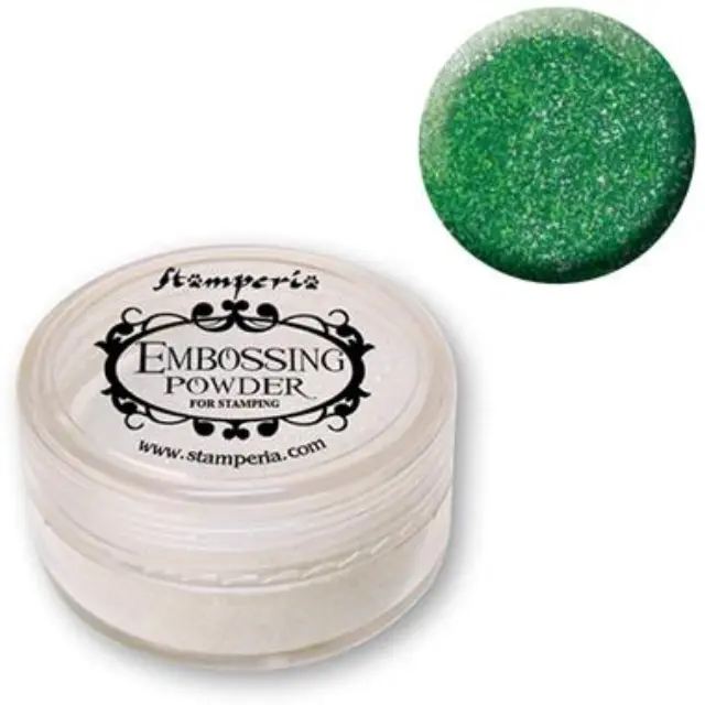 Σκόνη Embossing 7 gr Stamperia - Green