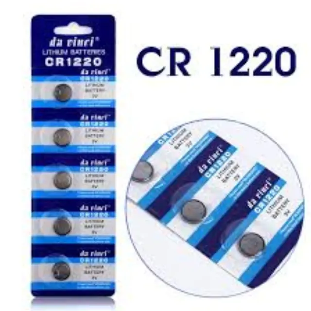 Μπαταρίες ΛΙΘΙΟΥ CR1220 (3V) / 5 τεμάχια - da vinci