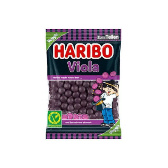 Haribo Viola 125gr (Ανάλωση κατά προτίμηση πριν από 30/10/26)