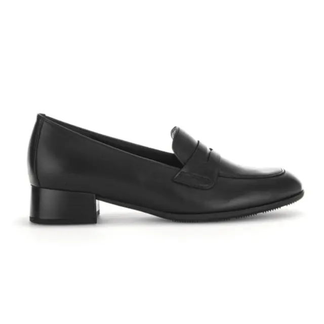 Gabor Μοκασίνια-Loafers Γυναικείο δέρμα Μαύρο GAB/35280 27-SCHWARZ