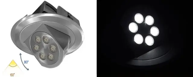 ΦΩΤ ΑΛ ΧΩΝ ΚΙΝΗΤΟ ΜΕ LED ΙΣΧΥΟΣ 6x3W 60° ΧΩΡΙΣ ΤΡΟΦ ΨΥΧΡΟ