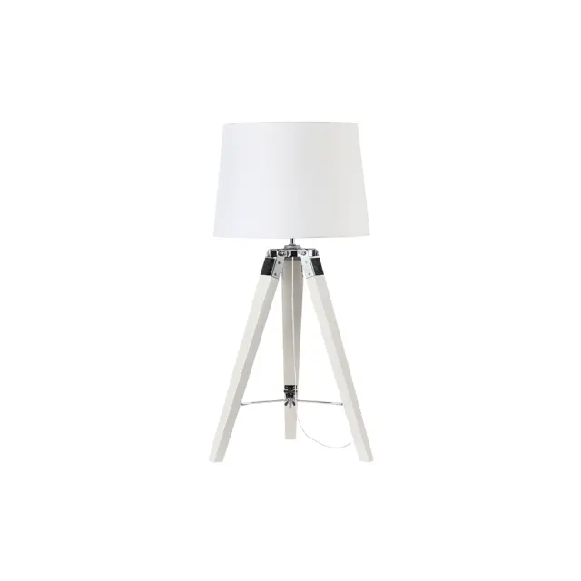 AcaLight Offer NETTO ΦΩΤΙΣΤΙΚΟ ΚΡΕΜΑΣΤΟ ΛΕΥΚΟ ΞΥΛΙΝΟ ΣΥΜΒΑΤΙΚΟ 1ΧΕ27 IP20 Φ250Χ650mm