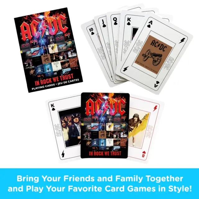 Τράπουλα AC/DC - In rock we trust - Playing Cards 2
