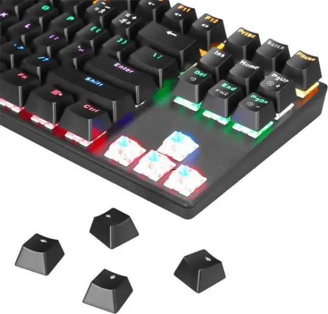 Marvo Gaming Μηχανικό Πληκτρολόγιο με Custom Blue διακόπτες και φωτιζόμενα πλήκτρα KG914 2