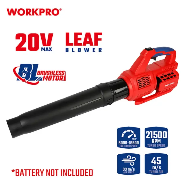 WORKPRO ΦΥΣΗΤΗΡΑΣ ΚΗΠΟΥ ΕΠΑΝΑΦΟΡΤΙΖΟΜΕΝΟΣ 20V-Li BL SOLO** WP394005 (PROFI)