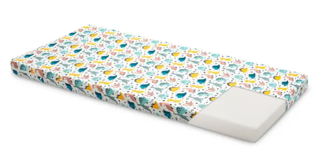 Στρώμα Αφρού 60x120cm Sensillo Dinosaur 01709 2
