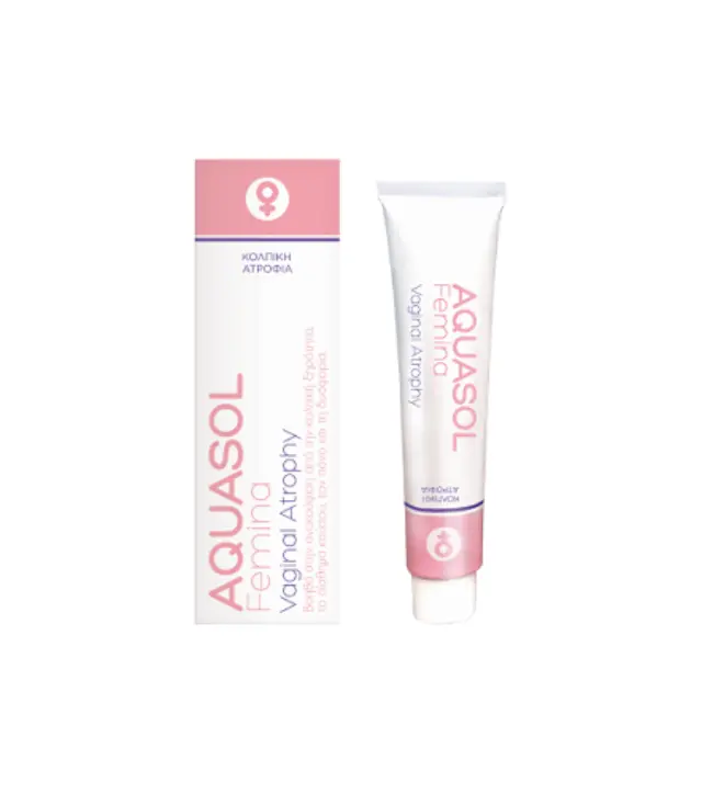 Aquasol Femina Vaginal Atrophy Εξειδικευμένη Κρέμα Για Tην Αντιμετώπιση & Πρόληψη της Κολπικής Ξηρότητας Και Κολπικής Ατροφίας 30 ml