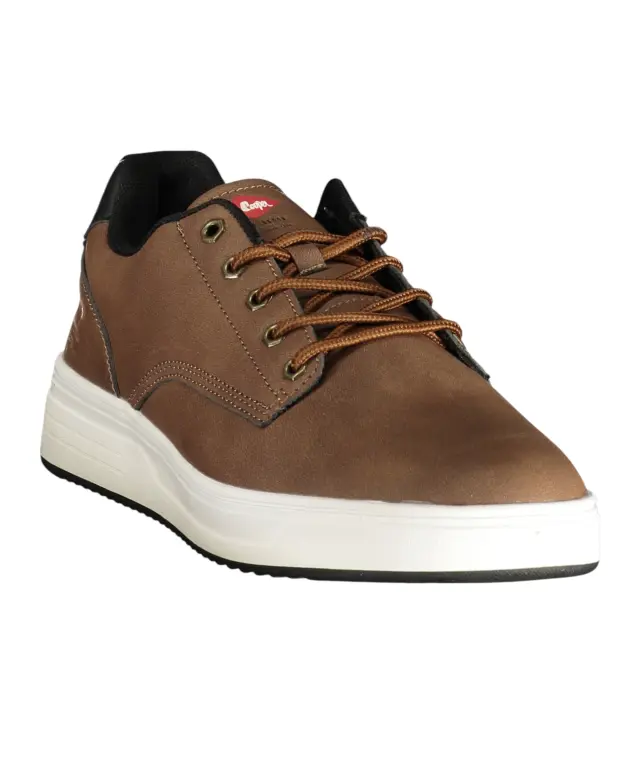 Lee Cooper - Ανδρικά Sneakers Discovery Low LCM629505-PRALIN Καφέ 3