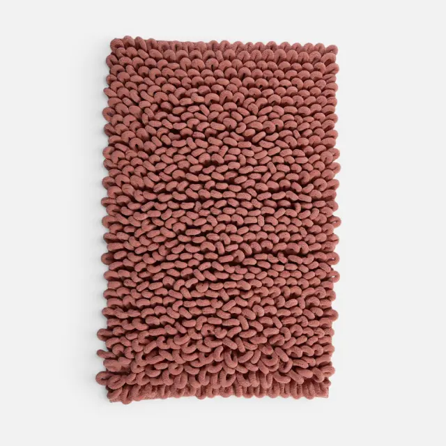 Nef-Nef Homeware Ταπέτο Μπάνιου Audrey 50x80 Πορτοκαλί