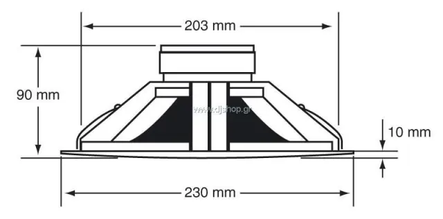 AUDIOPHONY CHP606 ΗΧΕΙΟ ΟΡΟΦΗΣ 2