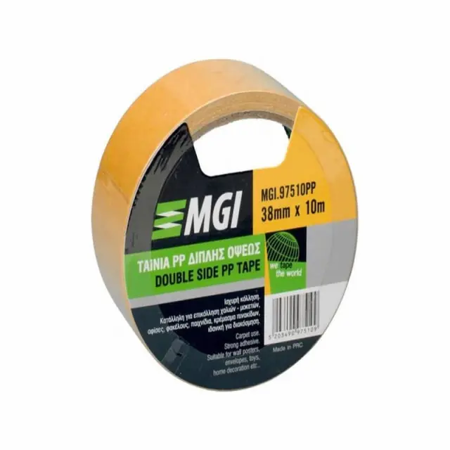 MGI 97510 - Αυτοκόλλητη Ταινία Διπλής Όψης 38mmx10m