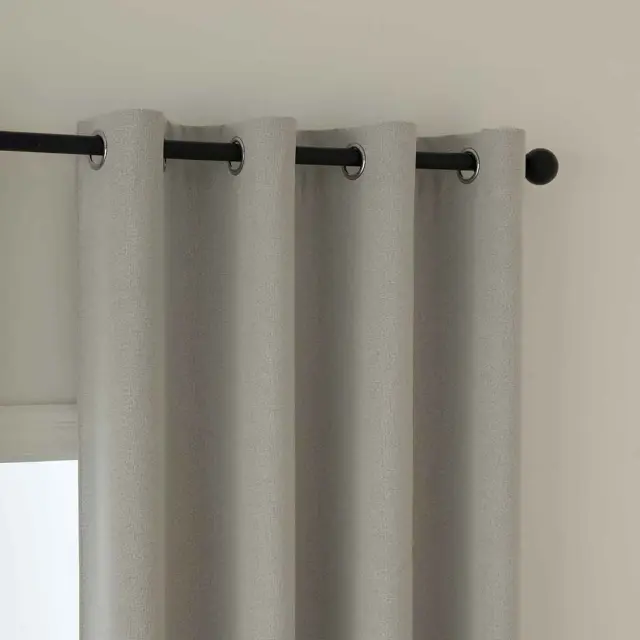 Beauty Home Ύφασμα κουρτίνας με το μέτρο Full Blackout σκίασης Total Art 8446 Φ280 Εκρού 3