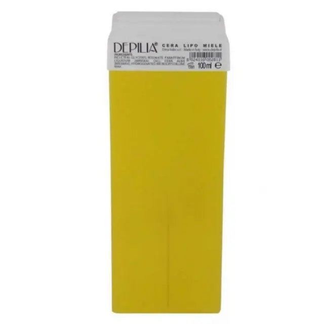 Depilia Roll On Wax Honey 100ml - (κερί αποτρίχωσης σε ρολέτα με εκχύλισμα μελιού)