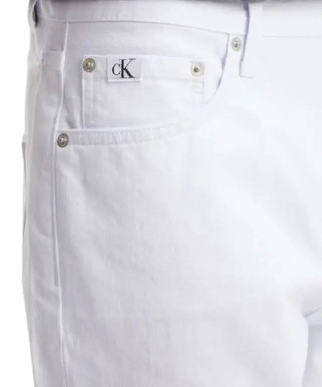 Calvin Klein – Ανδρικό Jean Dad Regular Fit J30J326080-1AA Λευκό 3