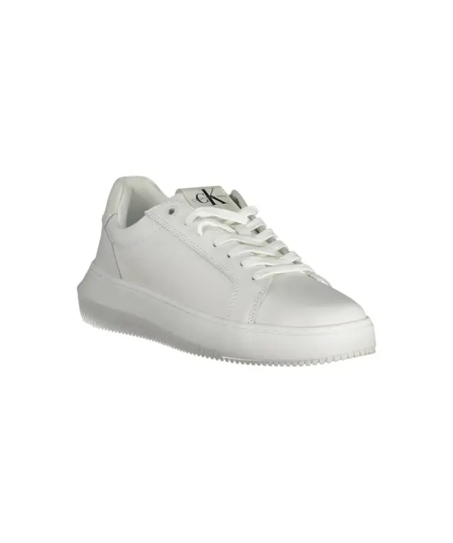 Calvin Klein - Γυναικεία Chunky Sneakers YW0YW01202-01T Λευκό 2