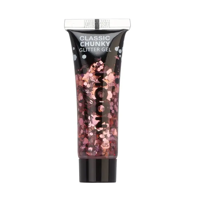 Glitter Moon Classic Chunky Gel, Ροζ