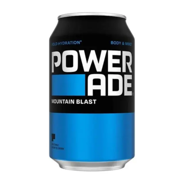 Powerade Sport Mountain Blue Drink 330ml