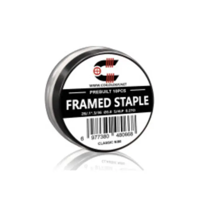 Framed Staple Premade Coils Ni80 0.27Ω (10τμχ) - Coilology