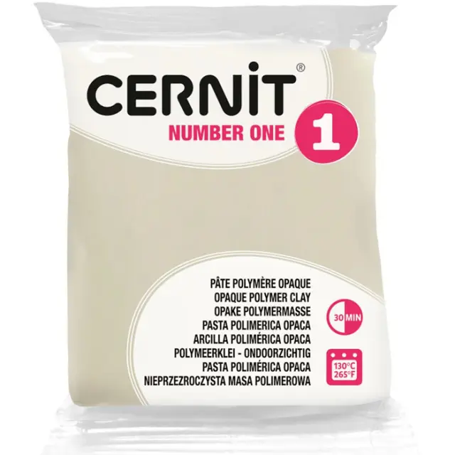Πολυμερικός Πηλός Cernit Number One No730 - Vanilla - 56gr