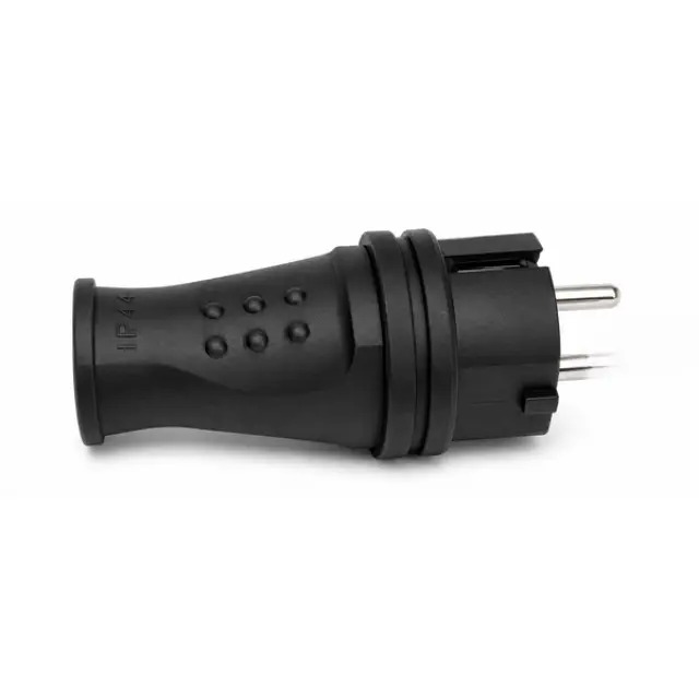 Rewirable rubber plug 16A 250V Max: 3500W