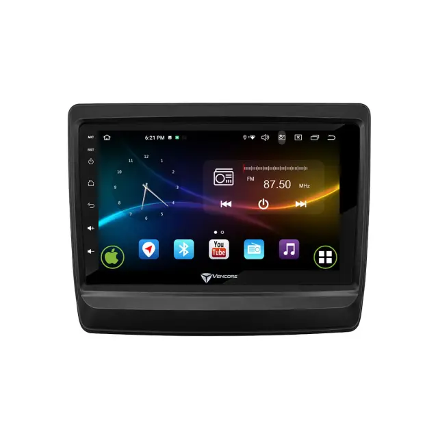 VenCore Οθόνη Multimedia Android 15 9" 9109A MTK6762 Octa-Core 2GB/32GB IPS με Πρόσοψη, CarPlay, Android Auto και Υποστήριξη Κάμερας Οπισθοπορείας AHD για Isuzu D-MAX 2020-2025 – Μαύρη (3236-10007-0715B) 2