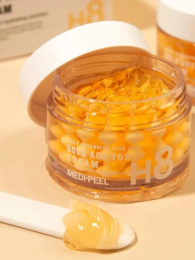 MEDIPEEL Gold Age Tox Cream H8 , Κρέμα Προσώπου για Αντιγήρανση + Σύσφιξη με Υαλουρονικό Οξύ + Κολλαγόνο 50g 3