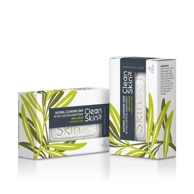 CleanSkin Φυσικό Σαπούνι Καθαρισμού με Εκχύλισμα Ελιάς 100gr